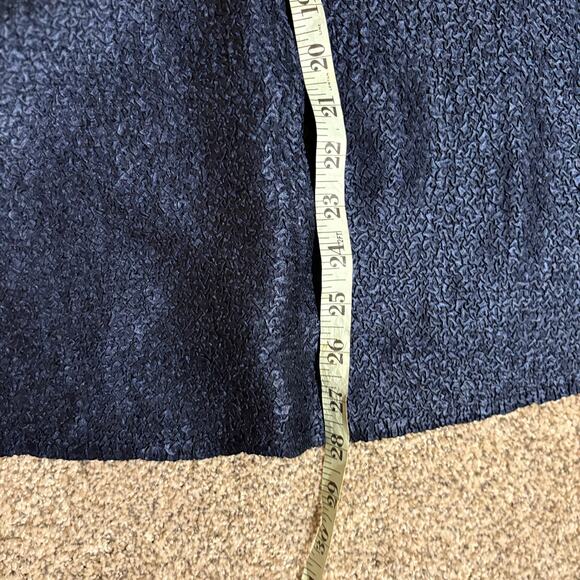 Chico’s Travelers Navy & Gold Embroidered Jacket | Size 1 - Picture 11 of 11